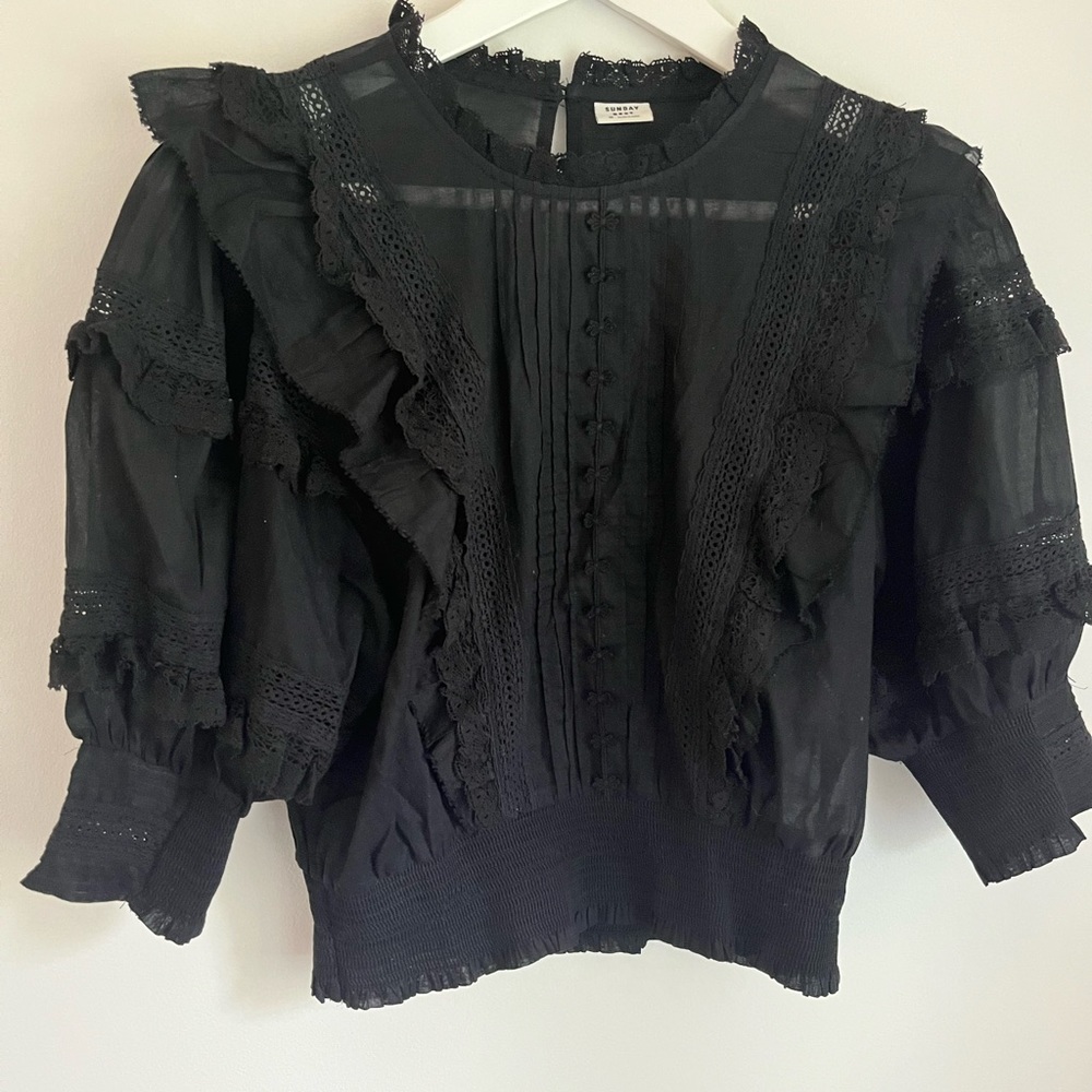 Sunday Best peasant top